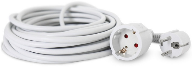 파워존 유커먼 전원 연장케이블 1구, 3m, 1개