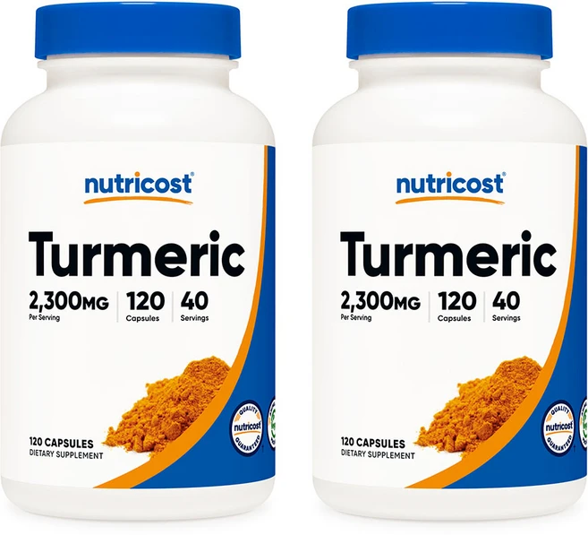 터메릭 강황 커큐민 120캡슐, 2개, 단품, 120정 - 쿠팡