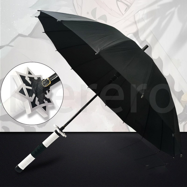 귀멸의칼날우산 검모양 장우산 귀칼 사무라이 닌자 우산