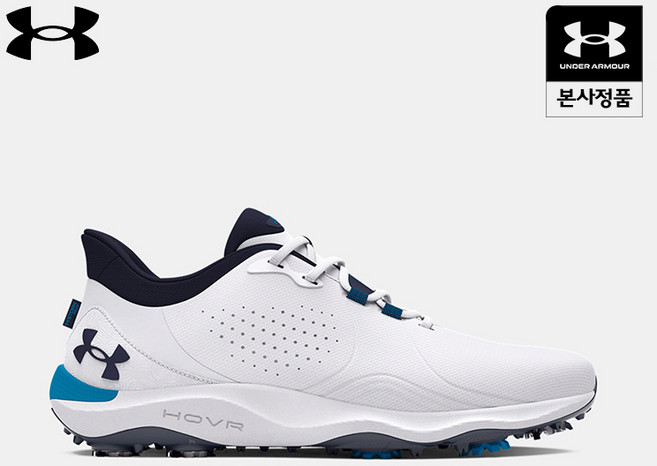 [정상가 259 000원] UA 드라이브 프로 와이드 남성 골프화_3026919-101