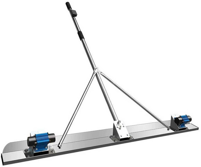 시멘트 스크리드 수평 다짐기 건축 밀대 전동 미장, 수동 알루미늄 합금 스크레이퍼 1.2미터, 1개