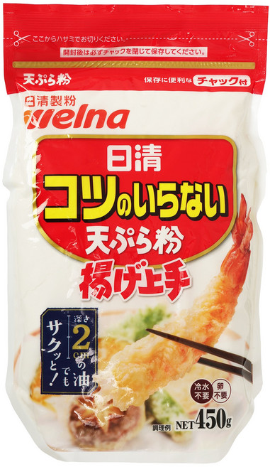 니씬 요령이 필요없는 튀김 가루, 1개, 450g