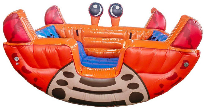 에어바운스 에어 바이킹 흔들시소 꽃게 놀이체육 4인용 행사, 크랩쉐이크 4인