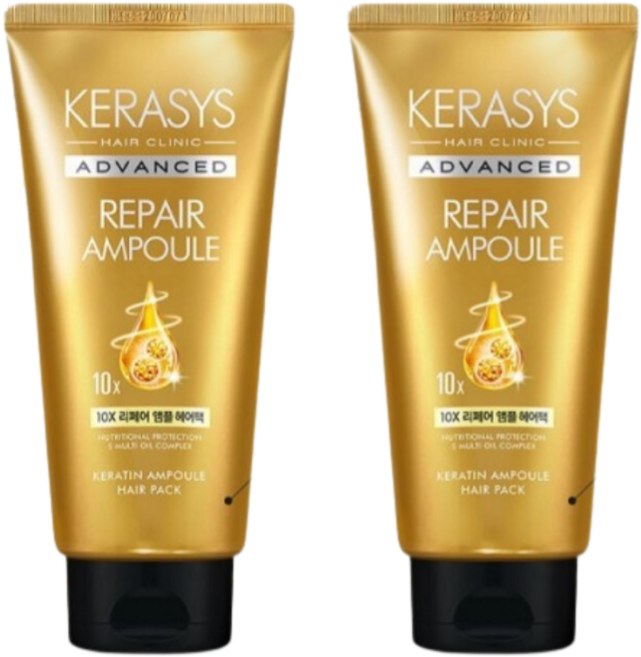 케라시스 어드밴스드 10X 리페어 앰플 헤어팩, 1개, 600ml