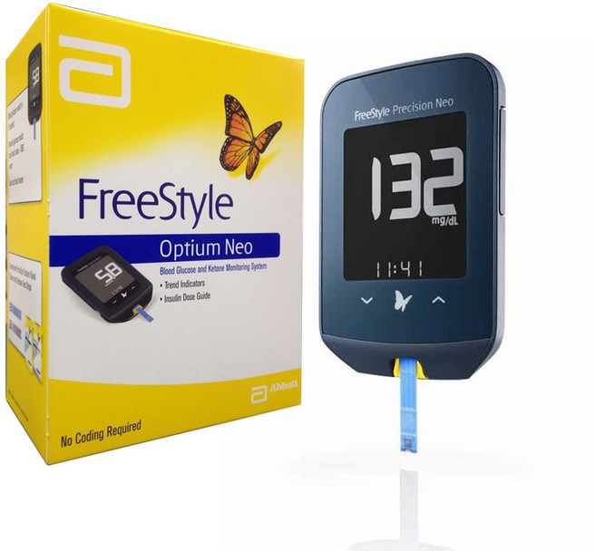 뉴 애보트NEO 혈당측정기 (편리함/혈당측정계/혈당계/당뇨측정/혈당측정/혈당수치측정/혈당측정개/혈당기), 1개