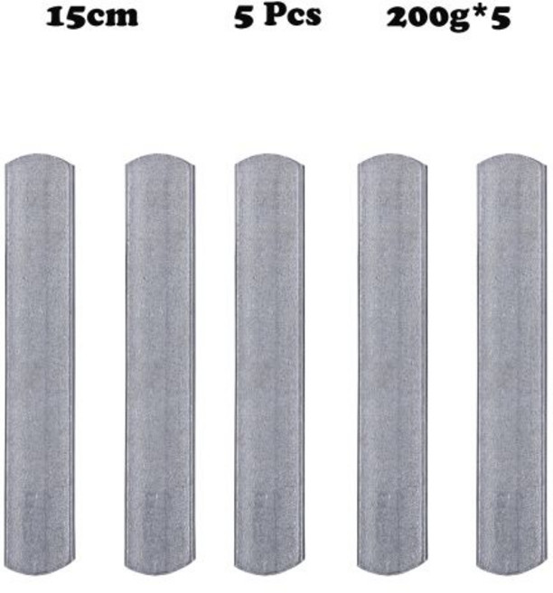 중량조끼 무게 강판 가중 조끼 다리 발목 길이 12-25cm 운동 피트니스 액세서리를 위한 강도 훈련 조절 가, 05 15cm 5pcs