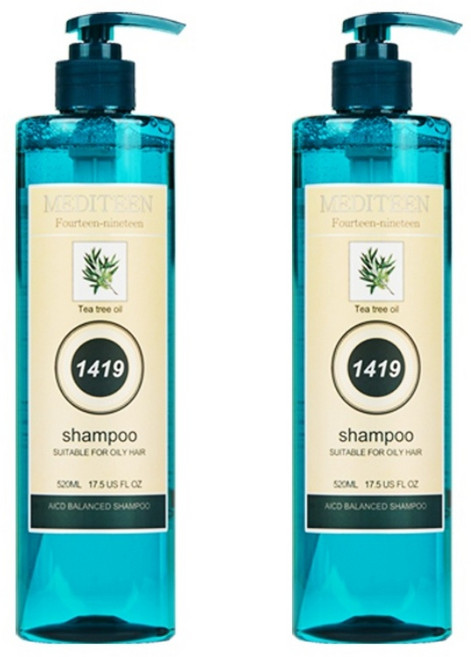 메디틴 1419 청소년 샴푸, 2개, 520ml