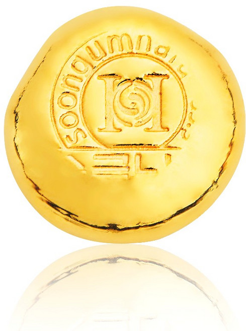 [빠른배송][순금나라] 24K 포나인 999.9 투자형 실속 골드바 11.25g 3돈 덩어리금 쥐똥금 순금콩 금테크