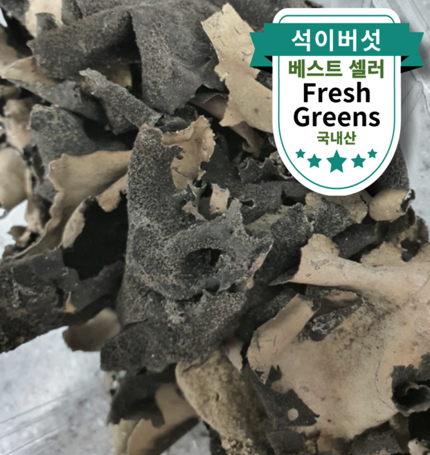 강원도 자연산 건 석이버섯 국산 야생 돌버섯, 1세트, 80g
