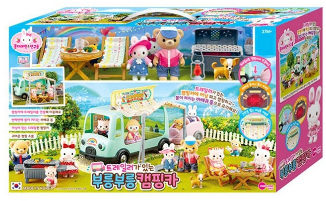 원앤원 콩지래빗 트레일러가 있는 캠핑카, 상세페이지 참조, 1개