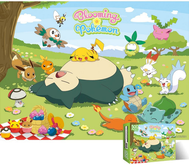 500피스 직소퍼즐 블루밍 포켓몬 YE872941 may+628Ea