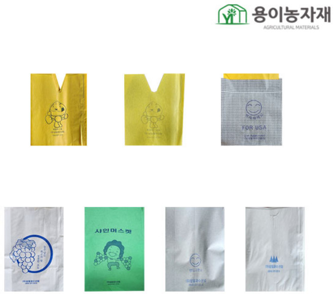 과수봉지 과일봉지 배봉지 사과봉지 묶음, 샤인머스켓 봉지(100매), 1개