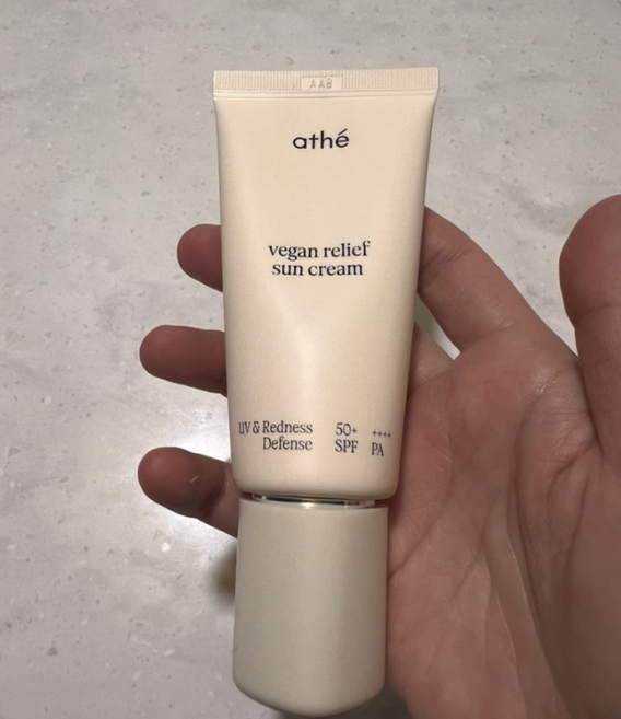 아떼 비건 릴리프 무기자차 선크림 50ml 2P SPF50+, 2개