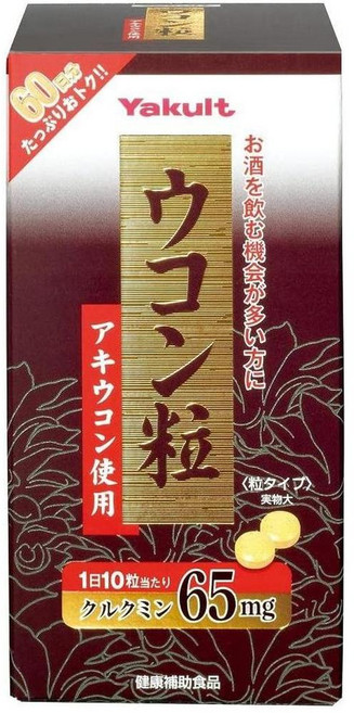 Yakult Health Foods 일본직구 야쿠르토 강황 곡물 (약) 씨앗 600개), 사이즈
