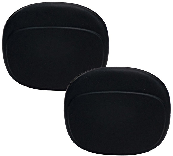 라인스미스 휴대용 케이블 이어폰 정리 파우치 보관함, 블랙, 2개