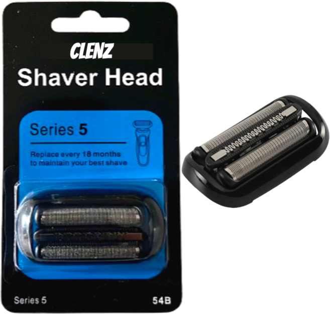 브라운 시리즈 5 날망 New 54B 면도날 면도기날 호환용 + 면도기 청소솔, 1개