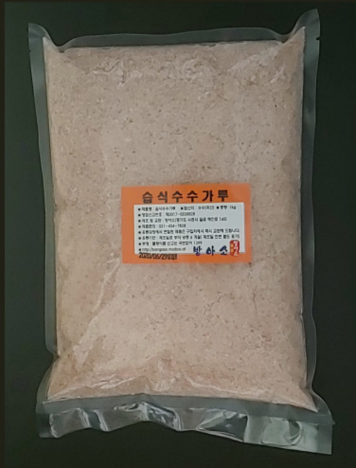 습식찰수수가루 - 국내산 1 kg, 1kg, 1개