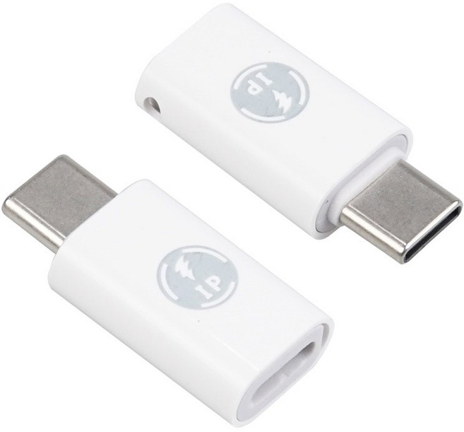 컴스 USB 3.1 Type C 젠더 8핀 to C타입 iOS 8Pin, JA319, 1개
