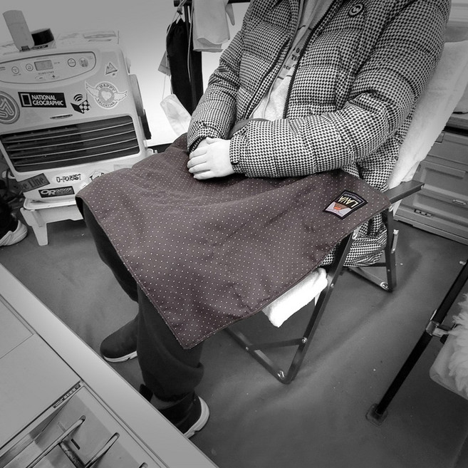 LAVA 휴대용 탄소 온열 매트 / USB 카본 발열 시트 무릎 담요 캠핑 여행용 초경량 230g 슬림, 매트(단품)