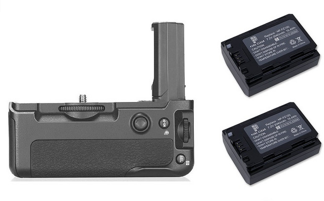 소니 VG-C3EM 호환 배터리그립+NP-FZ100 호환배터리2 A7III A7RIII A7MIII A9, VG-C3EM 호환그립+NP-FZ100 호환배터리2, 1개