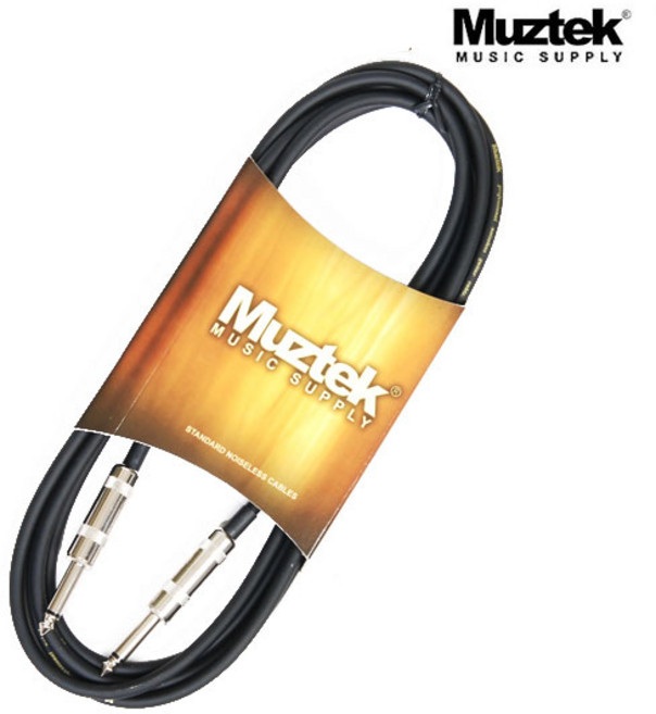 (지엠뮤직_케이블) Muztek MC-300 (3m)악기전용 뮤즈텍 기타케이블, 본상품선택