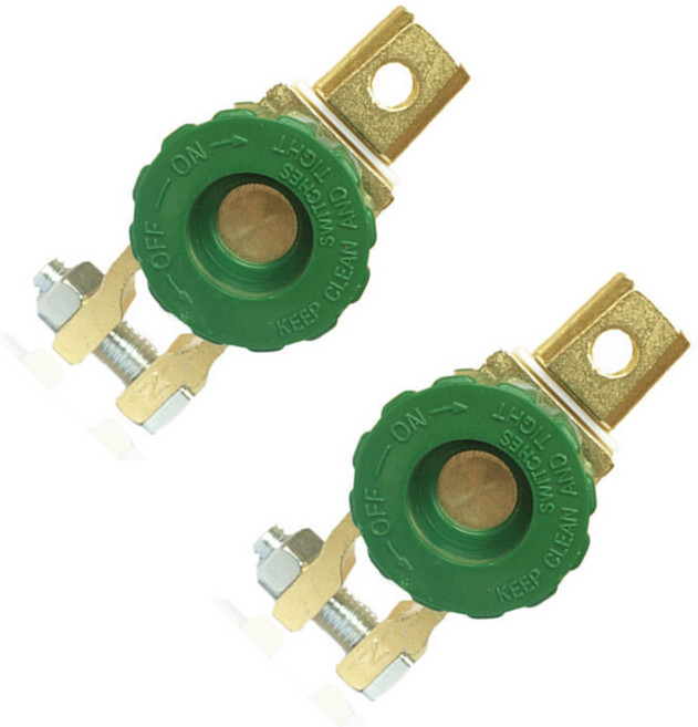 쿠몽 자동차 배터리 차단기, 2개