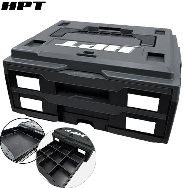 4위 - HPT 2세대 이스텍 대형 공구함 HTB-2403 서랍형 (60mm) 2단, 1개