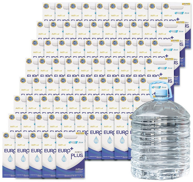 유로플러스 요소수 75개 자바라 포함, 10L