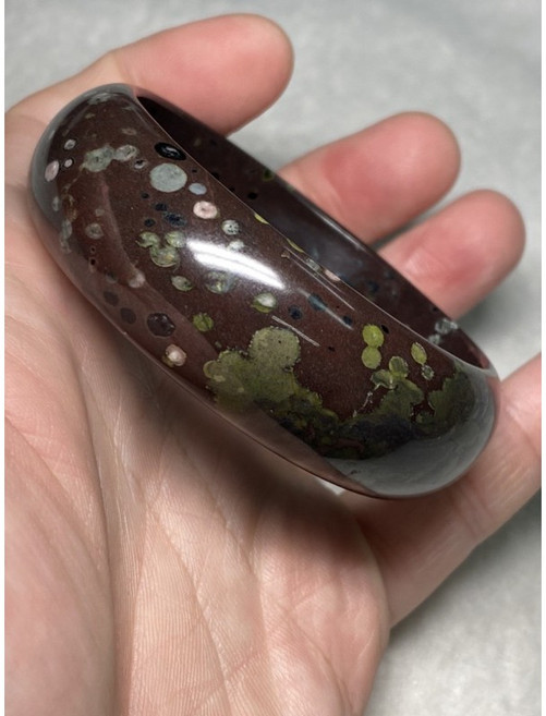 天然梅花玉手鐲 56.1mm