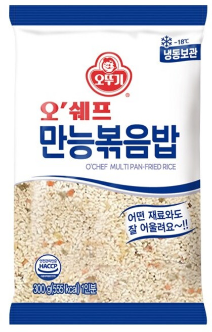 [G][오뚜기] 오쉐프 만능볶음밥 (300g) x 10봉, 10개, 300g
