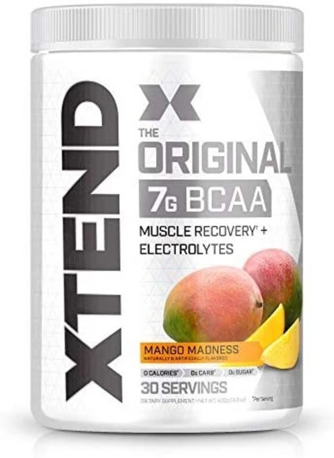 엑스텐드 더 오리지널 7g BCAA 망고 매드너스 30servings 420g, 1개 - 쿠팡