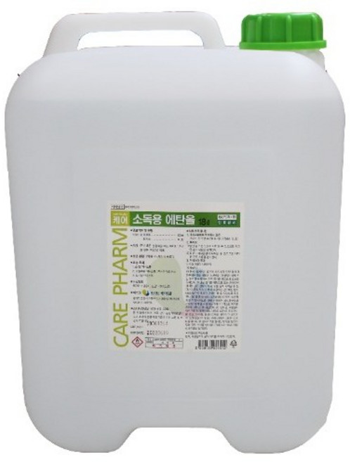 케어팜 소독용에탄올 18리터, 1개, 18L