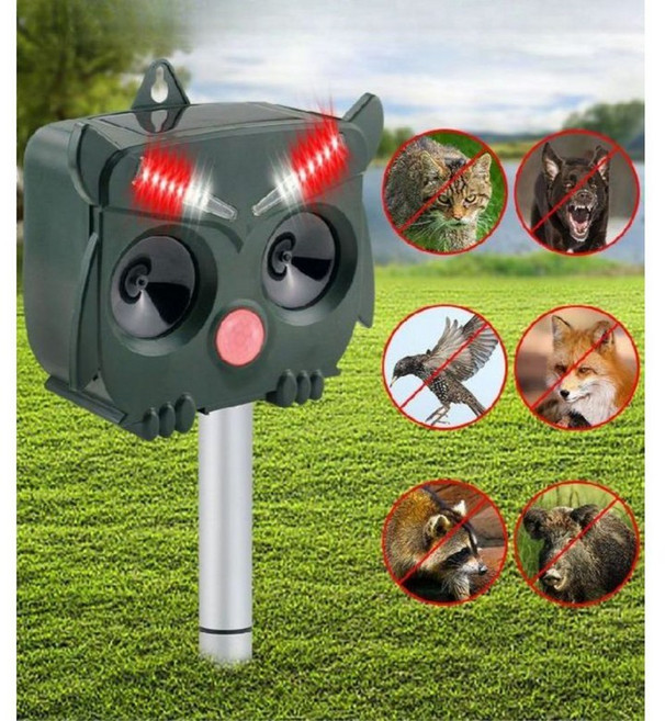 조류퇴치기 새쫓는기계 초음파 태양광 비둘기 새 야생동물 까치, 이글아이 초음파 퇴치기