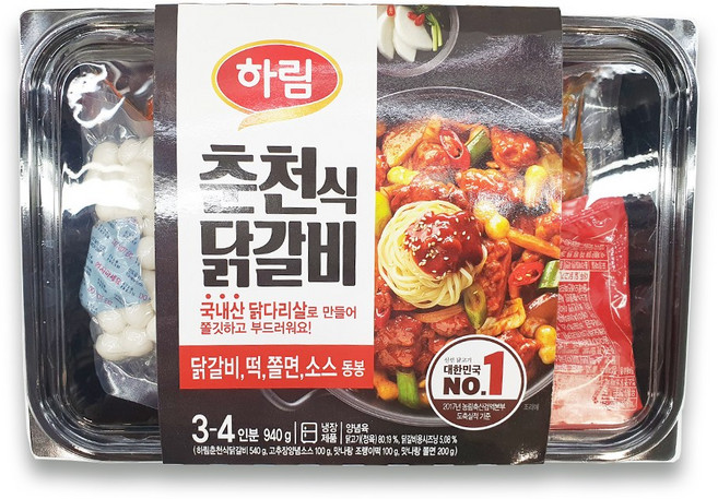 코스트코 하림 춘천식 닭갈비 940g [아이스박스], 1개