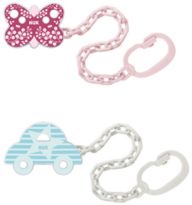 누크 프리미엄 노리개 체인과클립, 1개, 나비