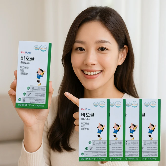 키즈플랜 비오클 영양제 어린이 건강기능식품, 60개 - 쿠팡