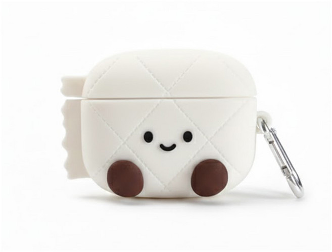 갤럭시버즈3 / 갤럭시 버즈3 프로 캐릭터 디자인 실리콘 케이스, 구름사탕