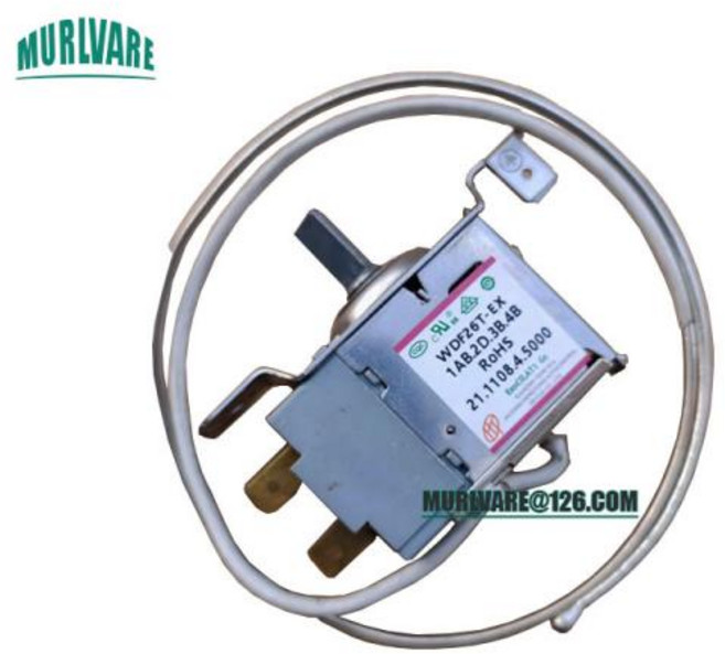 WDF26T-EX 1ab.2db.3b.4b 2 핀 냉동고 냉장고 온도 컨트롤러 센서 프로브 길이 50cm 온도 조절기