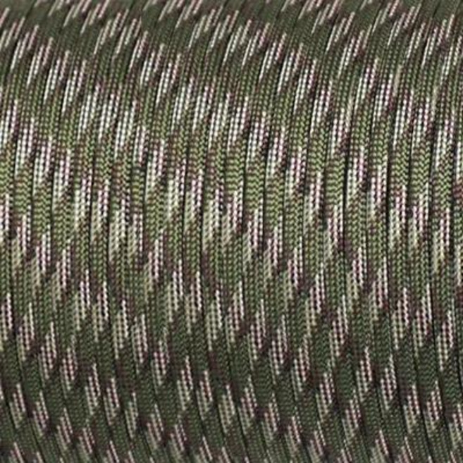 7코어 650lb 헤비 듀티 Paracord 5M 4mm 생존 로프 DIY Crafting 매는 밧줄 팔찌 개 목걸이 캠핑 야외, 01 15m, 01 Camo Forest