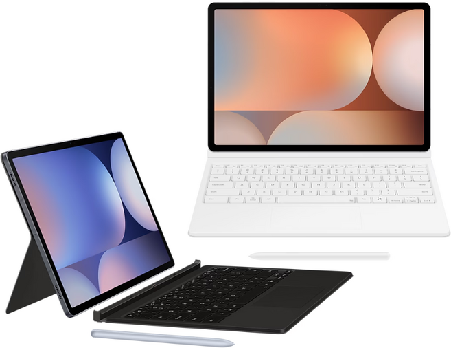 갤럭시 탭 S10+ S9+ S9 FE+ 호환 키보드 북커버 with AI 키 EF-DX825UBKGKR, 블랙 EF-DX825UBKGKR, 1개