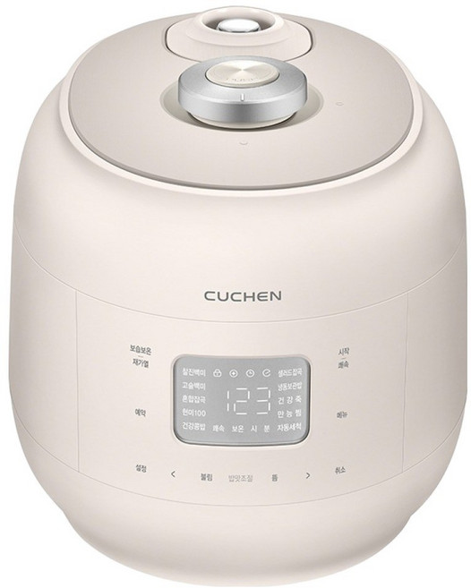쿠첸 2.1기압 121 IH 전기 압력밥솥 6인용, CRH-RPSK0680I, IVORY