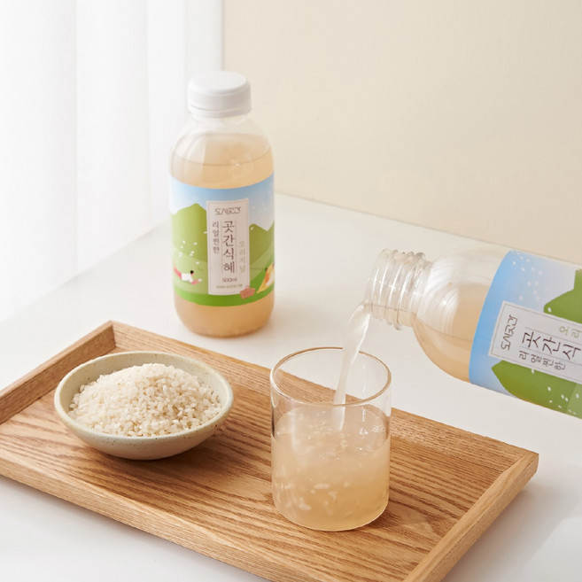 국내산 찐한 전통수제 식혜, 2개, 500ml