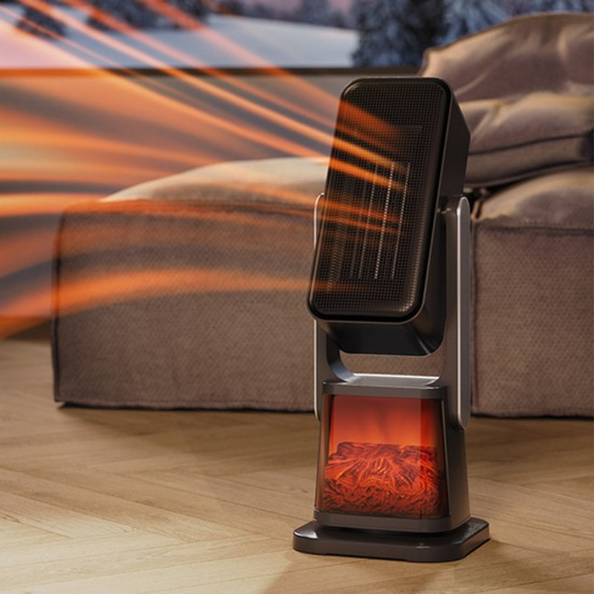 파세코 불멍 전기온풍기 F3 저전력 PTC 가정용 사무실 업소용 온풍기