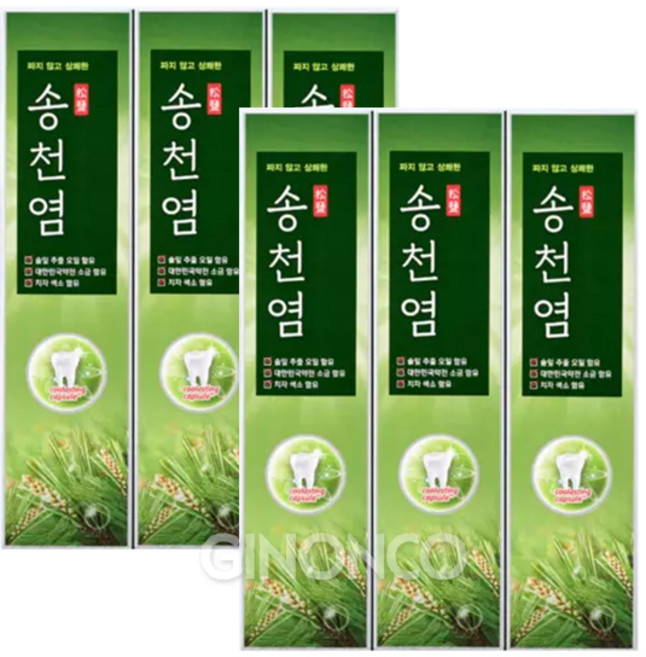 메디안 송천염 치약 120g (3입), 2개