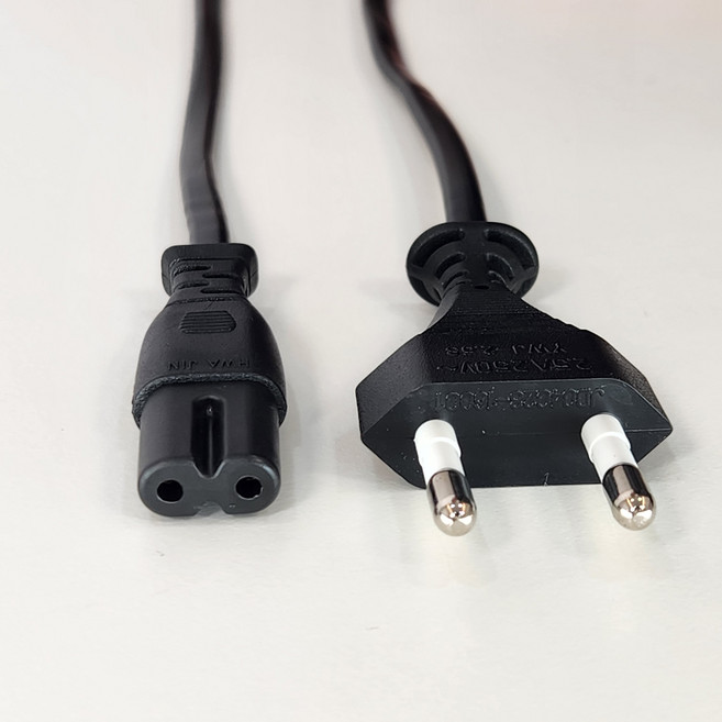 [국산 220V 전원케이블 모음] 컴퓨터 모니터 프린터 가전제품 TV 2구 8자 3구 크로바 일자3구 1M 1.5M 2M 3M, 2구8자전원케이블, 5M, 1개