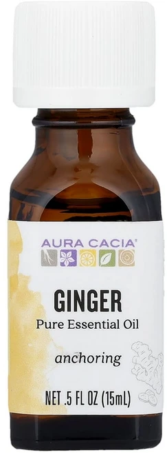 아우라카시아 100% 퓨어 에센셜 오일 생강 15ml(0.5fl oz), 1개 - 쿠팡