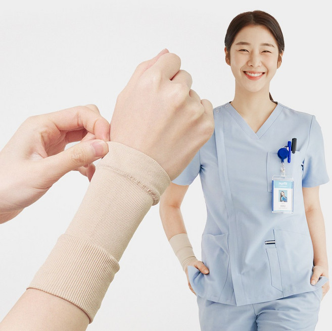 널핏 얇은 손목 통증 밴드 아대 임산부 간호사 운동 압박밴드 손목보호대 색상 사이즈 선택가능
