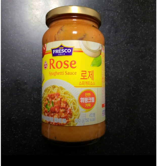 오뚜기 프레스코 로제 파스타소스, 600g, 3개