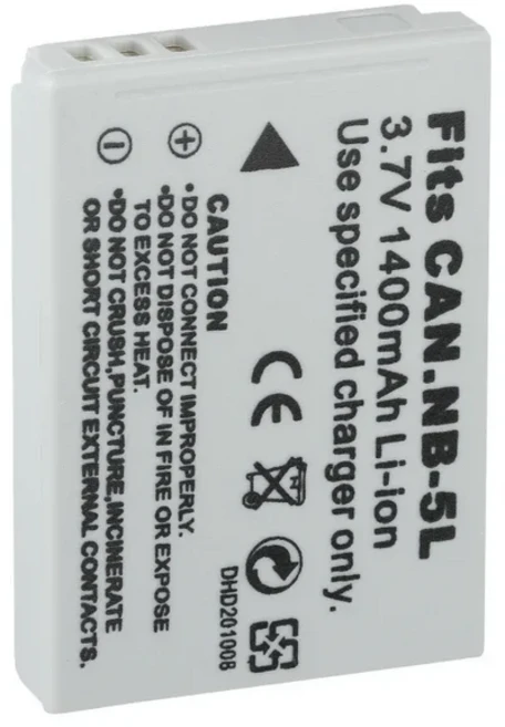 호환 NB-5L 1400mAh 배터리 캐논 SX200is 샷 SD950 카메라 충전기, 06 1Battery