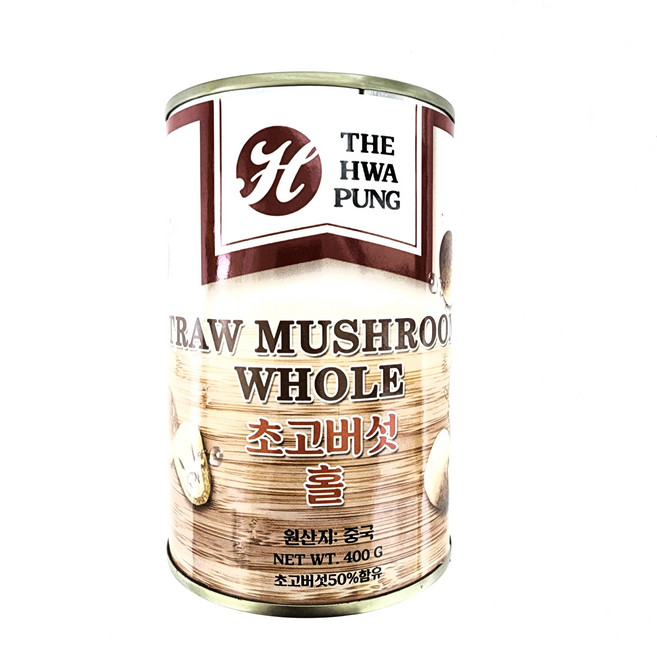버섯캔 제품 초고버섯 홀 worldfood, 400g, 1개